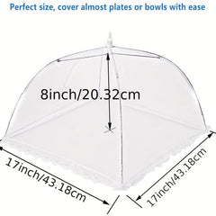 Collapsible Mesh Food Covers Outdoor Food Cover For Picnics BBQ Camping Travel
