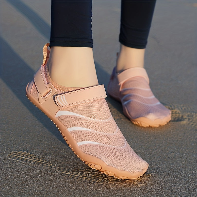 Women's Hook & Loop Water Shoes Yoga Fitness Swimming Diving