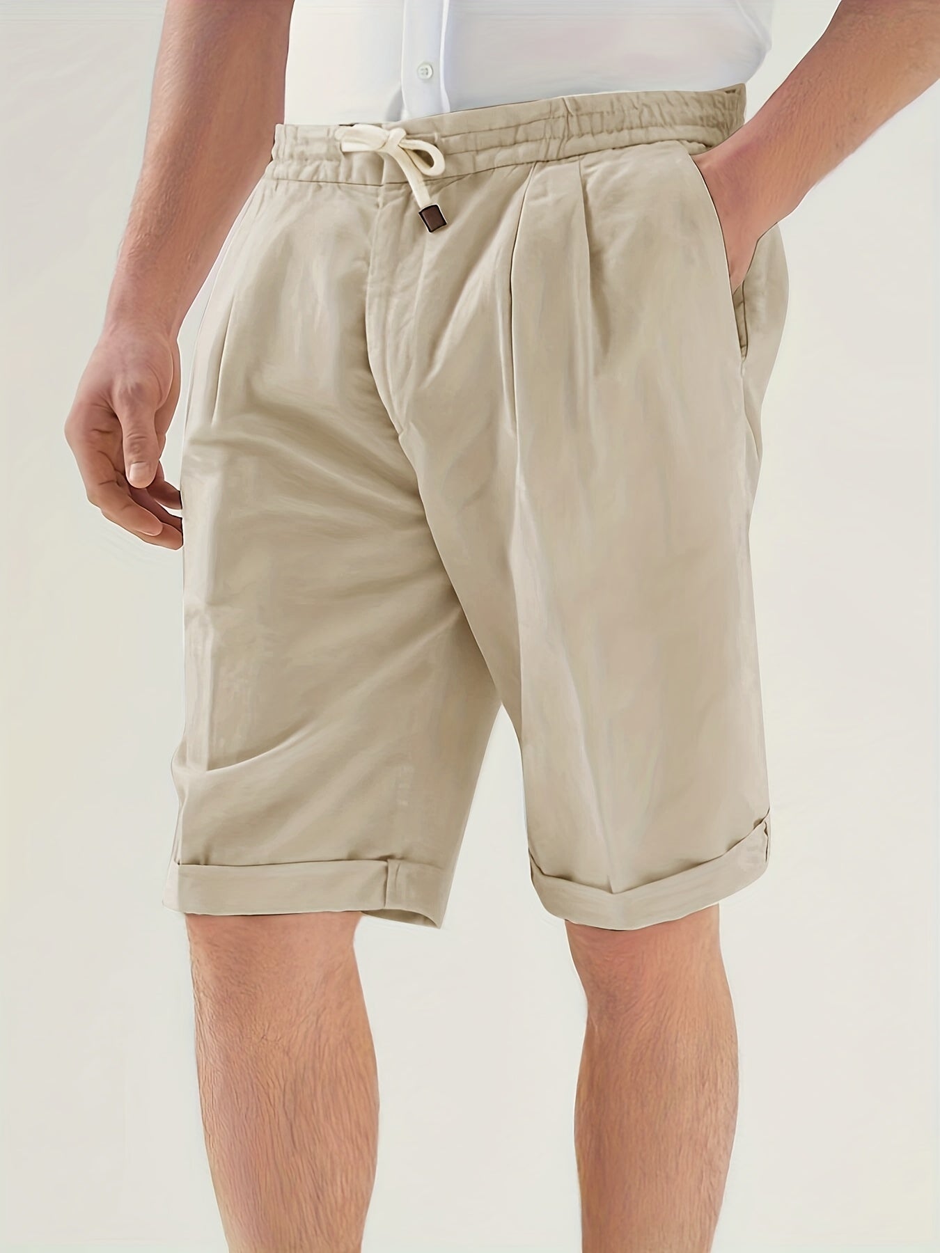 Men's Comfy Drawstring Waistband Shorts for Summer