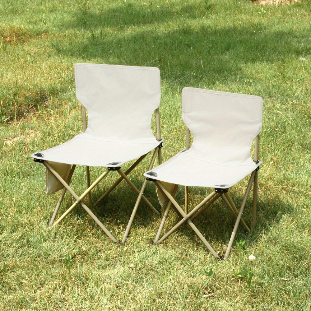 Portable Folding Chairs for Outdoor Adventures Camping Fishing Self Driving Tour