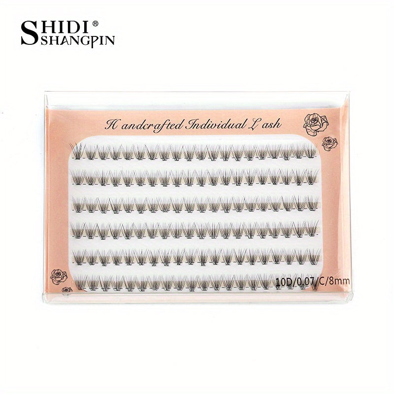 120 C Curl Grafted False Eyelashes Natural Soft Individual Lashes Extension