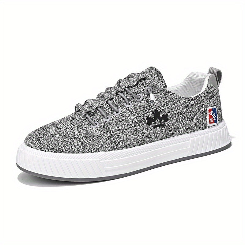 Men's Skate Shoes Lace Up Non Slip Sneakers
