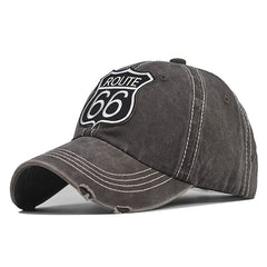 Retro Washed Baseball Cap Outdoor Sun Hat Adjustable