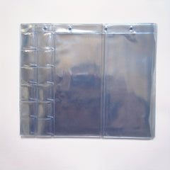 5pcs Paper Money Coin Collection Book Transparent Pvc