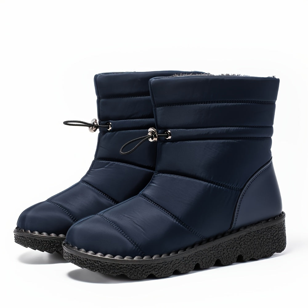 Women's Thermal Snow Boots Faux Fur Lining Ankle Boots