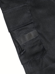 Men's Relaxed Fit Cargo Pants With Pockets Loose Overalls