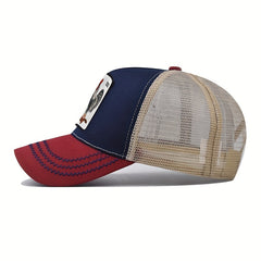 Animal Print Baseball Cap Sun Visor Trucker Hat for Running Golf Beach