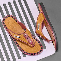 Men's Thong Sandals Non Slip Flip flops Shoes Toe Post Slides