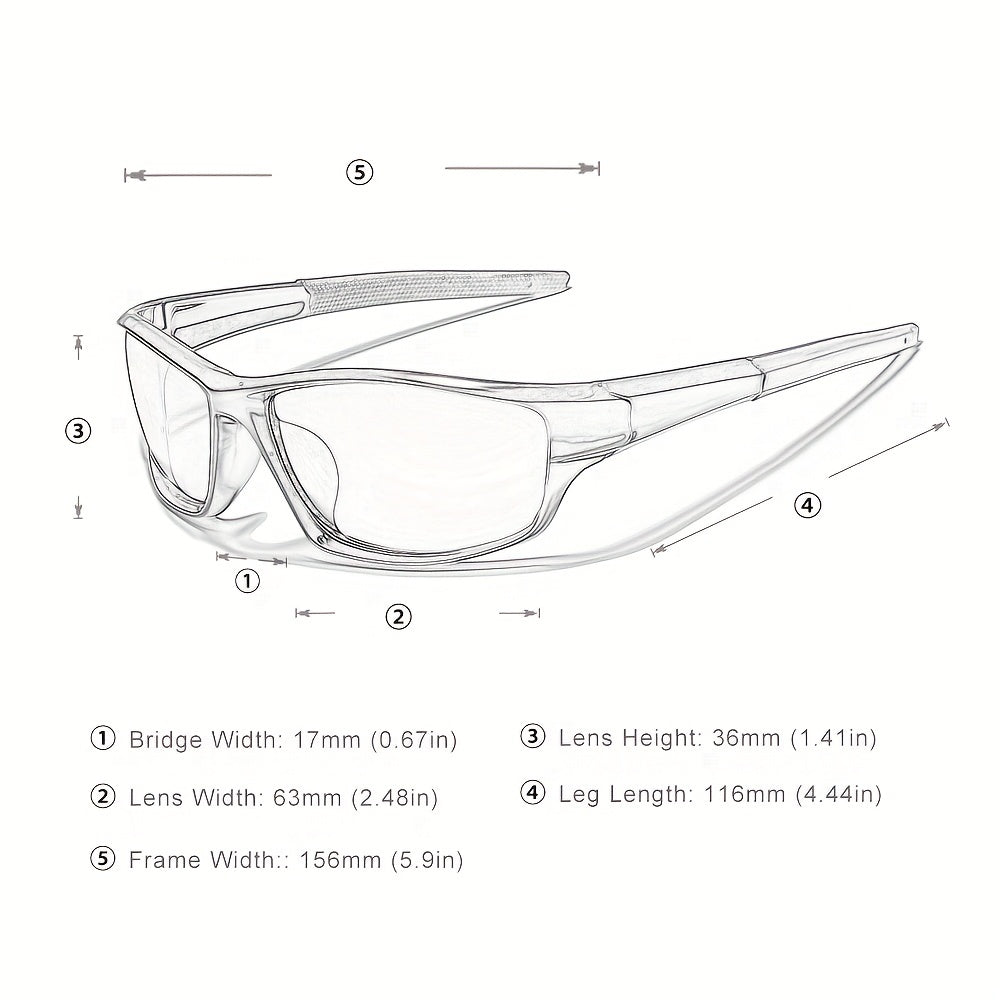WIMN Sports Polarized Sunglasses Men UV Lens Eyewear