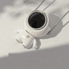 Cartoon Astronaut Neck Fans USB Rechargeable Handheld Hanging Fan