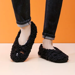 Cartoon Animal Cozy House Slippers Anti-skid Winter Shoes
