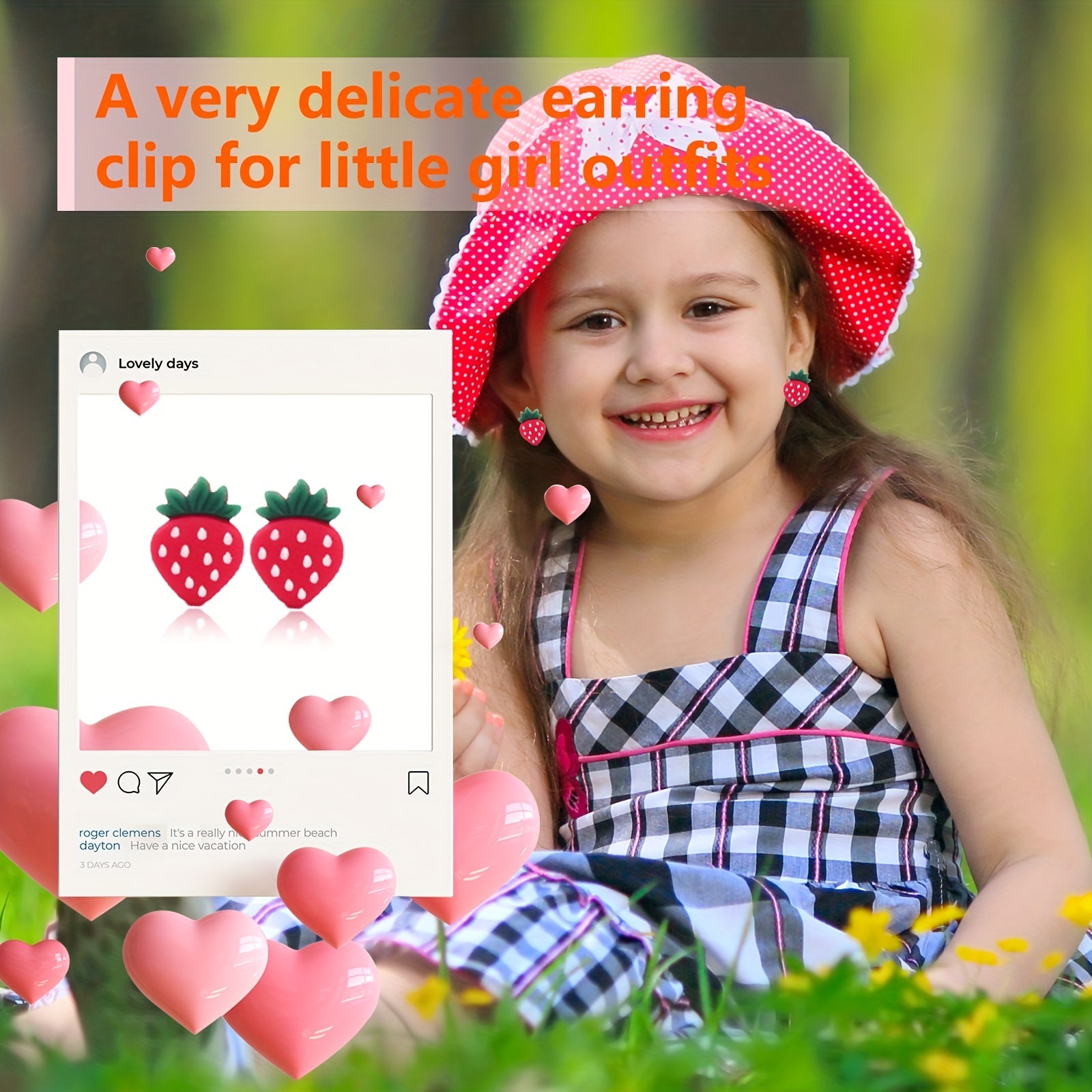 25 Pairs Hypoallergenic Cartoon Animal Earrings for Girls