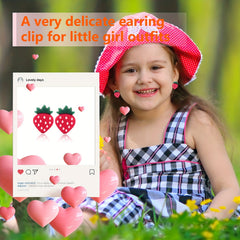 25 Pairs Hypoallergenic Cartoon Animal Earrings for Girls