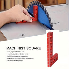 90 Degree Positioning Squares Corner Clamp 100mm L Square Aluminium Alloy