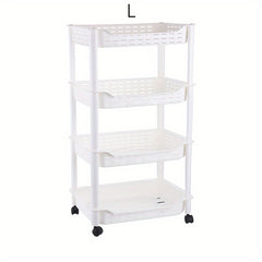 1pc Movable Storage Rack for Home Item Organization