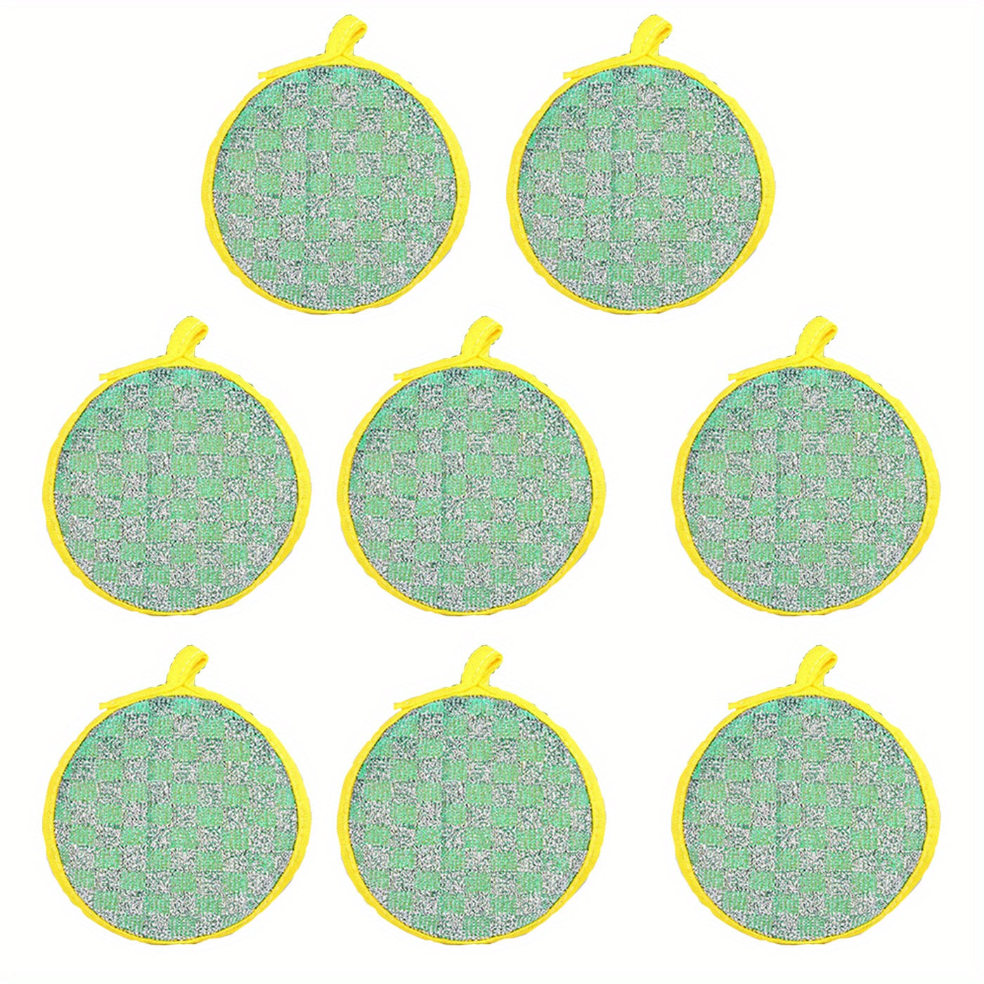 Double Sided Dishwashing Sponge 12pcs Household Cleaning Tools