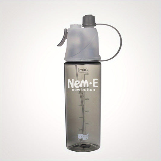 600ml Portable Spray Water Cup for Outdoor Sports