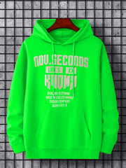 Men's Letters Print Hoodie Spring Fall Sweatshirt