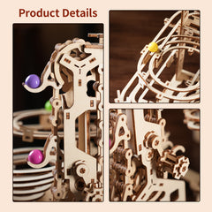 DIY Handcrafted 3D Wooden Puzzle for Adults Mechanical Style Home Decor & Gift