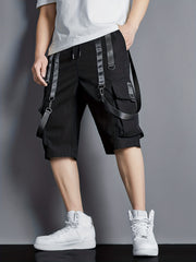 Men's Lightweight Cargo Shorts Streetwear Techwear