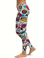 Halloween-Inspired Leggings for Yoga Running & More