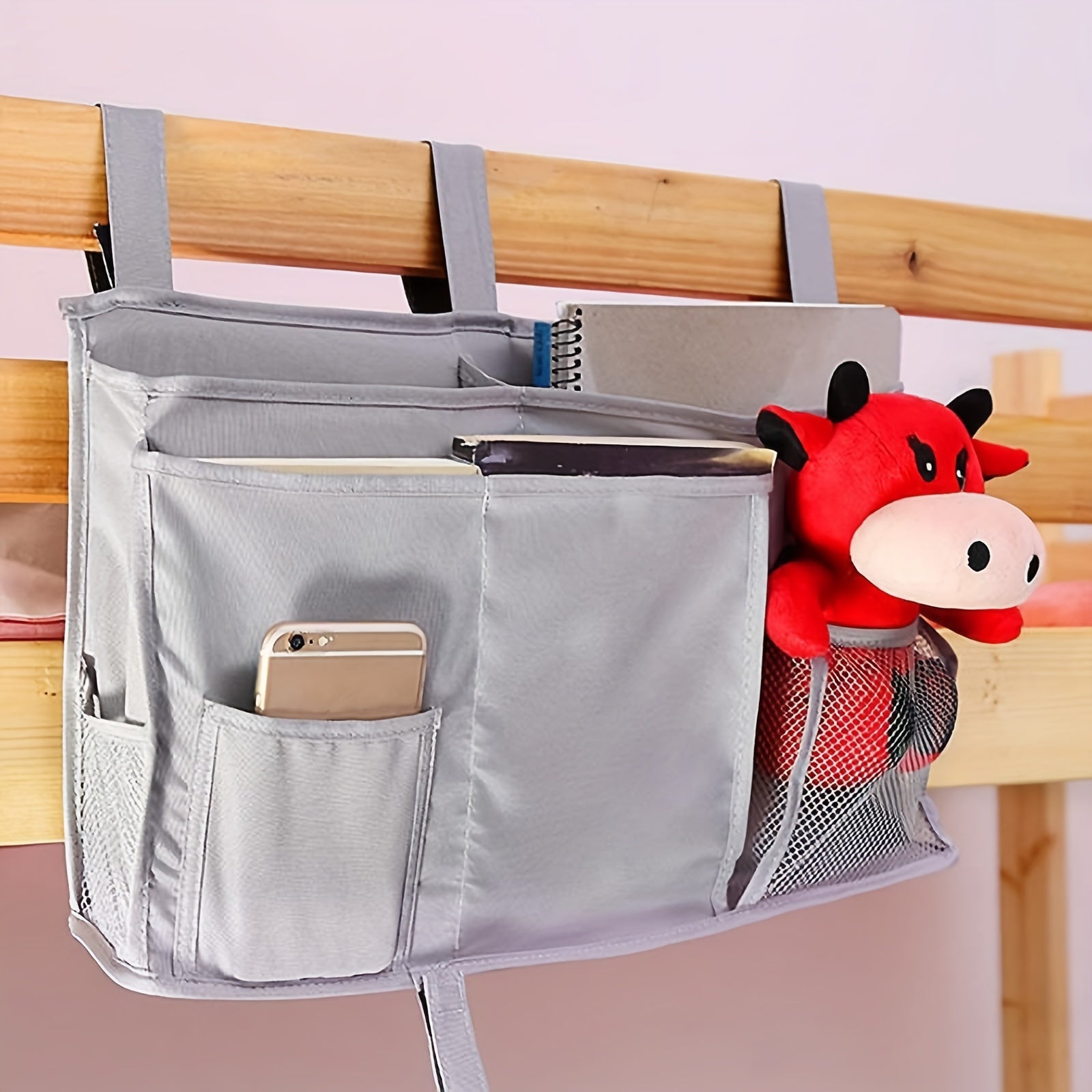 1pc Bedside Storage Hanging Bag for Home Organization
