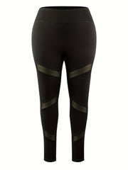 Camo Criss Cross Bra & Mesh Leggings Set