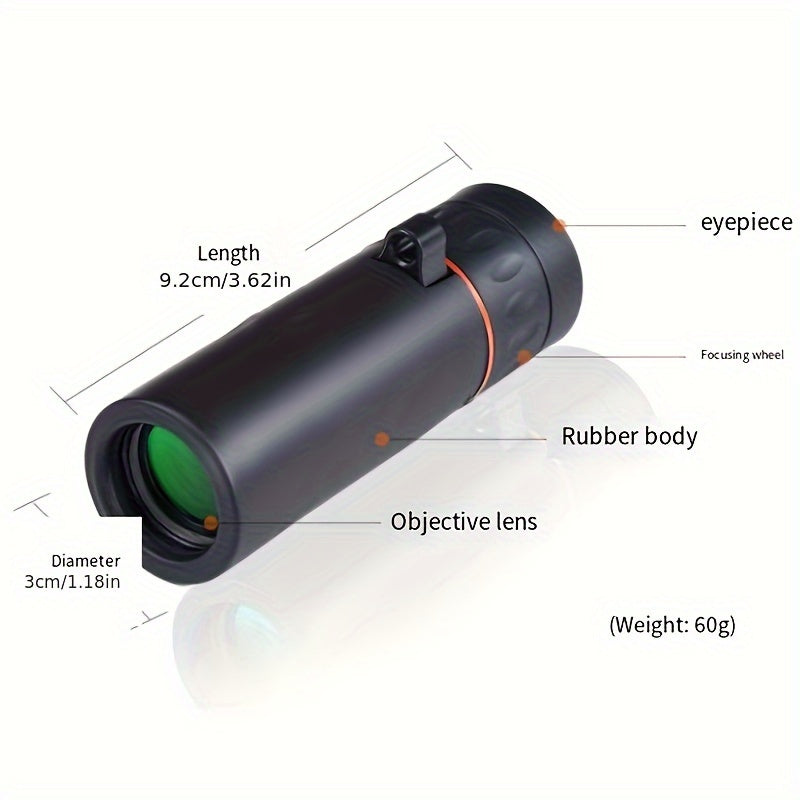 High Power Monocular Telescope for Smartphone Photos