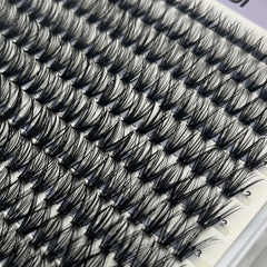 DIY Clusters Lashes Individual Extension Kit 30D 40D D Curling 9 16mm Mix Length