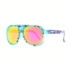 Steampunk Flip Sunglasses For Men UV400