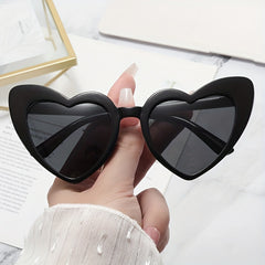Heart Shaped Cat Eye Sunglasses Vintage Heart Glasses
