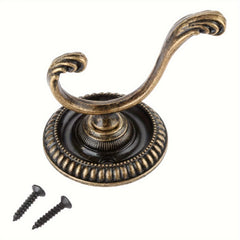 8pcs Vintage Double Hook Wall Hanging Coat Hook