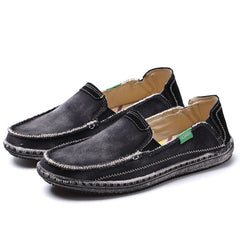 Men's Slip On Shoes Cloth Shoes Deck Shoes Casual Loafers