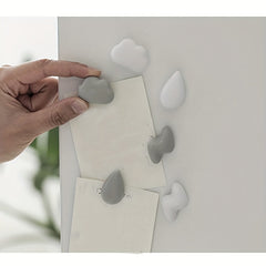 Mini Cloud Water Drop Fridge Magnet 3D Sticker