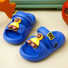 JIAGEYA Boys' Cartoon Open Toe Sandals