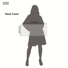 4pcs Cotton Hand Towels 35 56 73 Bath Hand Face Gym Spa