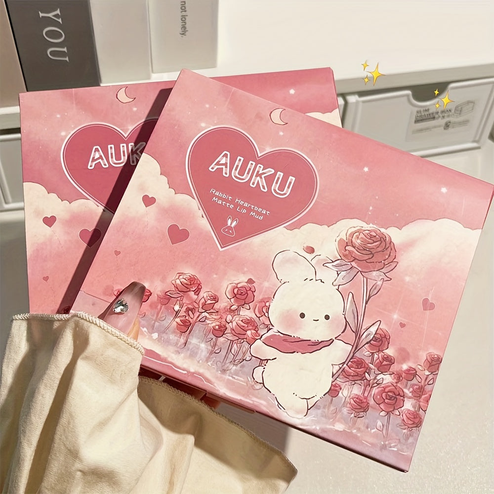 6-Pc Set Velvet Lip Glaze Natural Makeup Full Rendering Gift Women