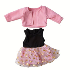 Dress Coat Doll Clothes for 17inch Doll Not Include Doll And Shoes