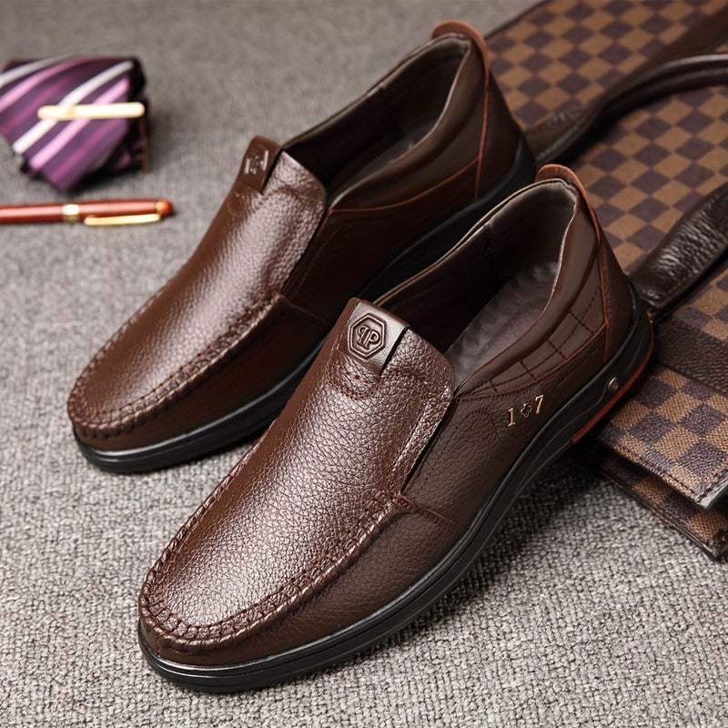 Men's Superfine Fiber Loafers Lightweight Slip On Shoes