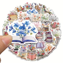 54pcs Literary Stickers for Skateboard Computer & More