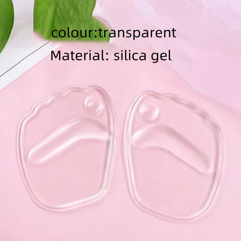 Women's High Heel Sandals Silica Gel Forefoot Pad