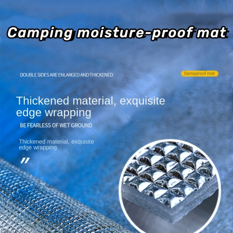 Outdoor Aluminum Film Moisture proof Mat Camping Beach Mat