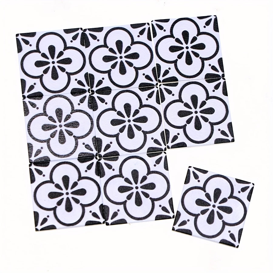 Dollhouse Floral Flooring Set - Perfect Miniature Gift