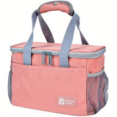 Insulated Lunch Bag with Pockets for Work, School & Picnics