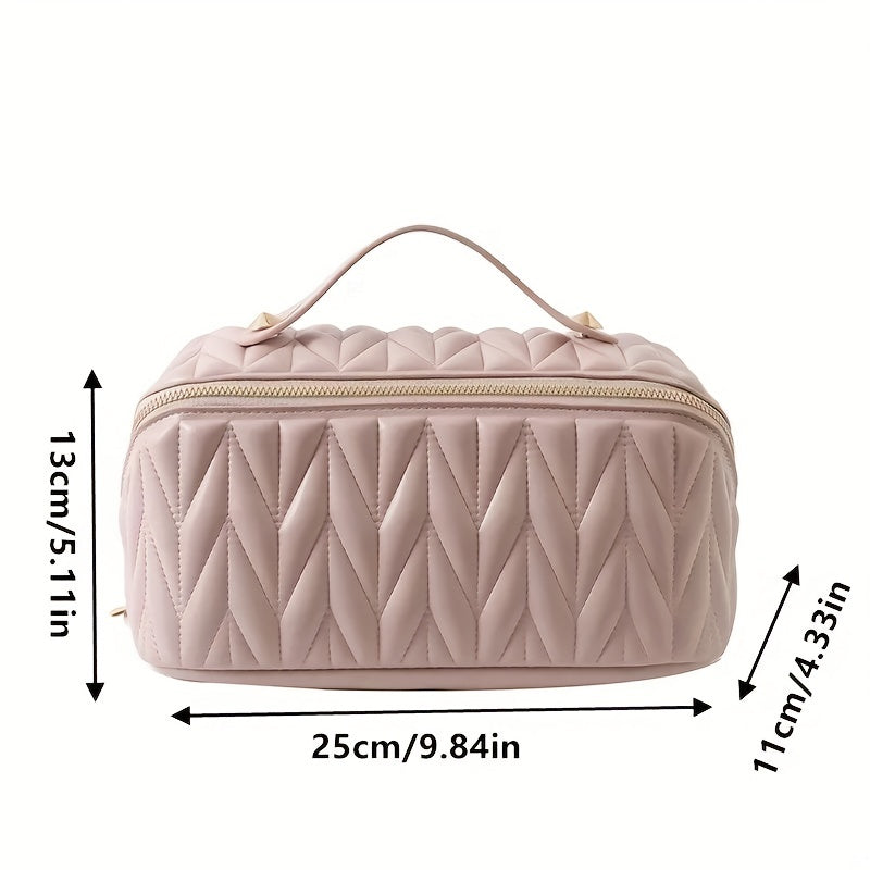 Travel Makeup Bag Large Capacity Waterproof Cosmetic Pouch Toiletry Organizer