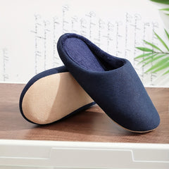 Soft Plush Cozy House Slippers for Men Winter Shoes