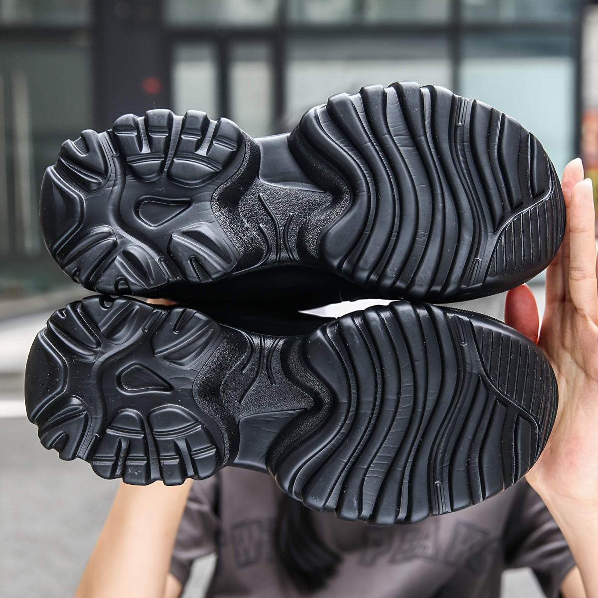 Mesh Breathable Running Sneakers Thick Bottom Shoes Women's Footwear