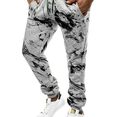 Men s Sweatpants Casual Drawstring Jogger Pants Men Clothes