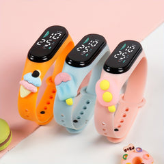 Back To School 3pcs Watch Set for Sports And Exams