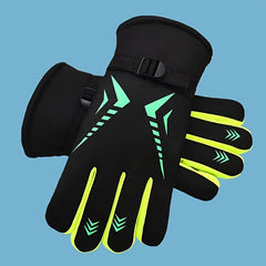 Men's Winter Warm Plush Gloves - Windproof & Coldproof